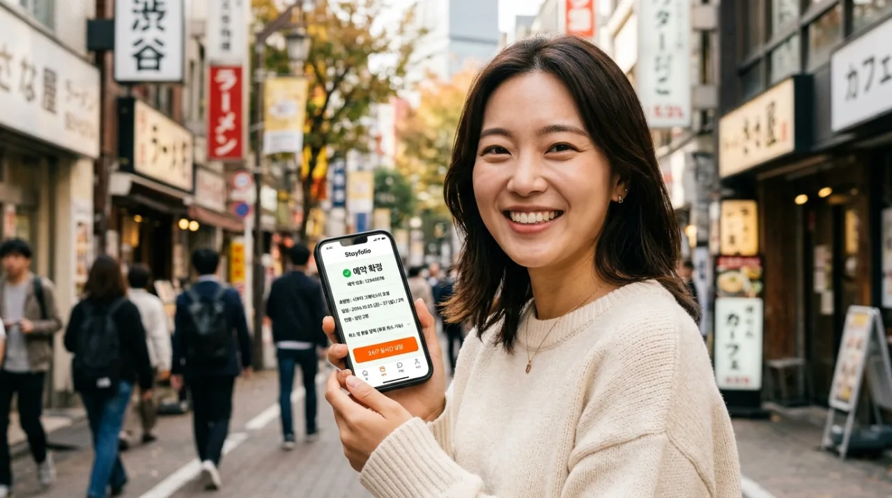 클룩 앱 고객센터 상담 화면 및 예약 관리 페이지