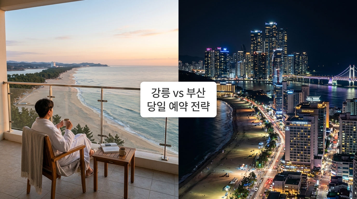 강릉 경포해변 오션뷰 호텔 당일 예약 특가